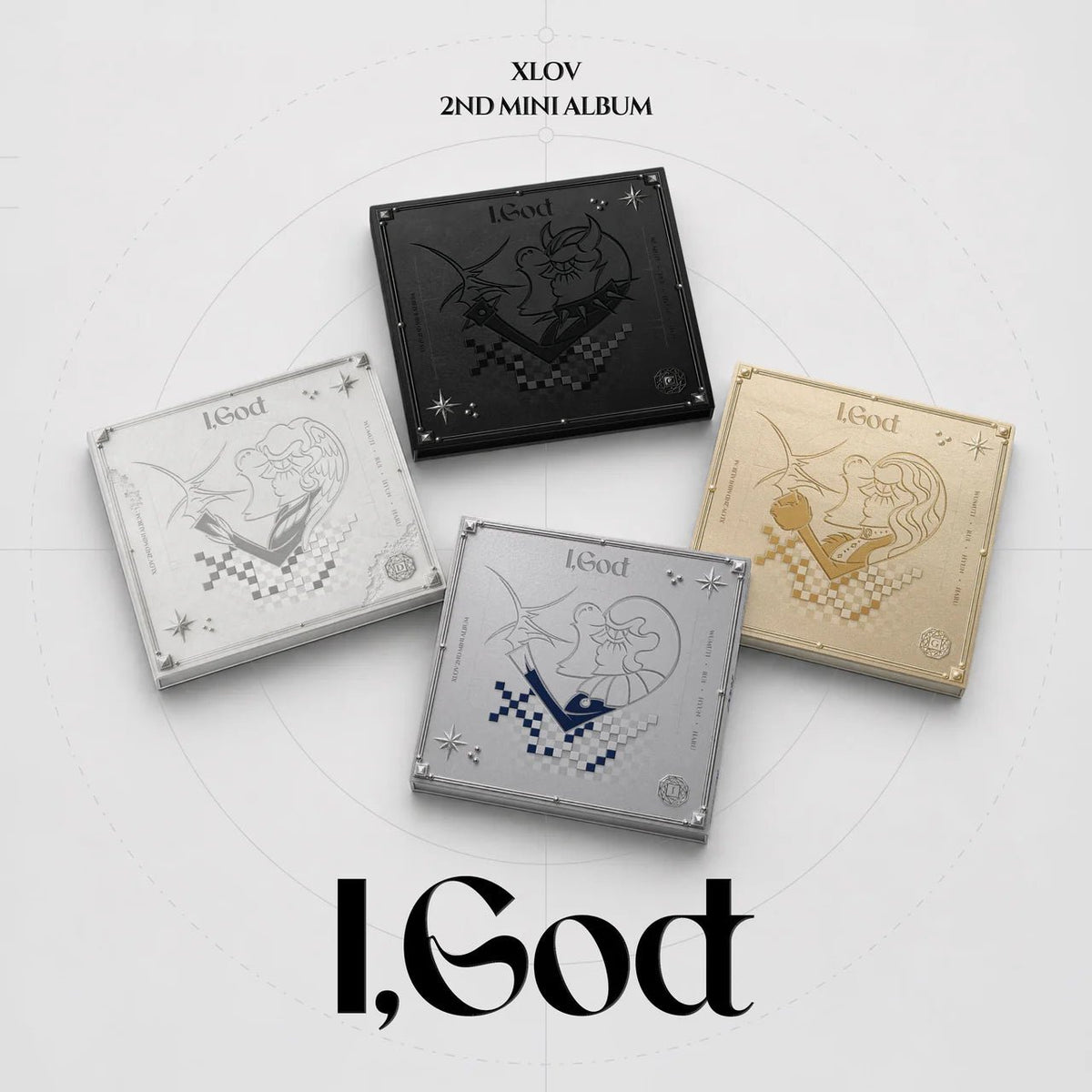 XLOV I God apple music preorder トレカ 4枚 XLOV - I, God [+Apple Music POB] – K-Moon