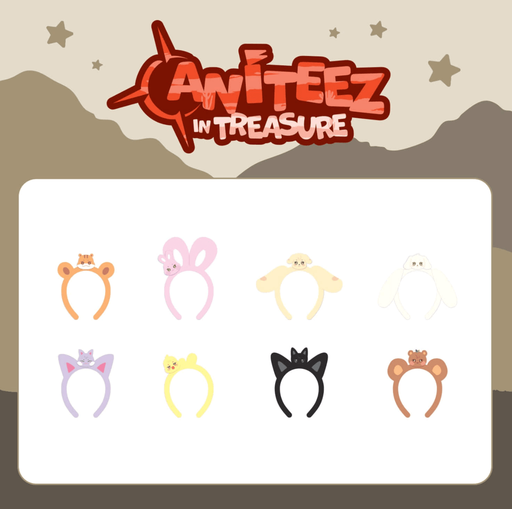 ATEEZ - ANITEEZ In Treasure HEAD BAND - K - Moon