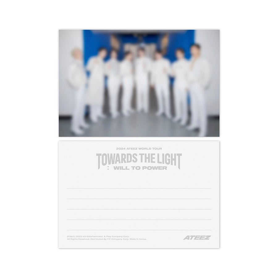 ATEEZ - Towards The Light : Will To Power IN SEOUL + Postcard - K - Moon