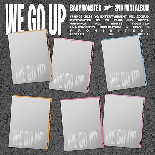 BABYMONSTER - We Go Up [Pattern +KNPOPS POB] - K - Moon
