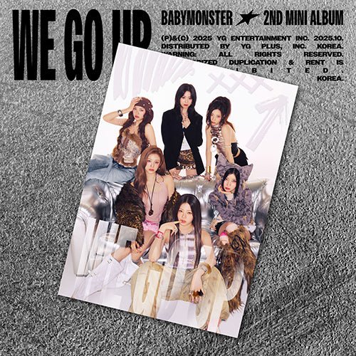 BABYMONSTER - We Go Up [Postcard] - K - Moon
