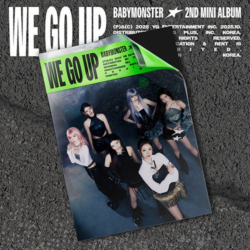 BABYMONSTER - We Go Up [We +KNPOPS POB] - K - Moon