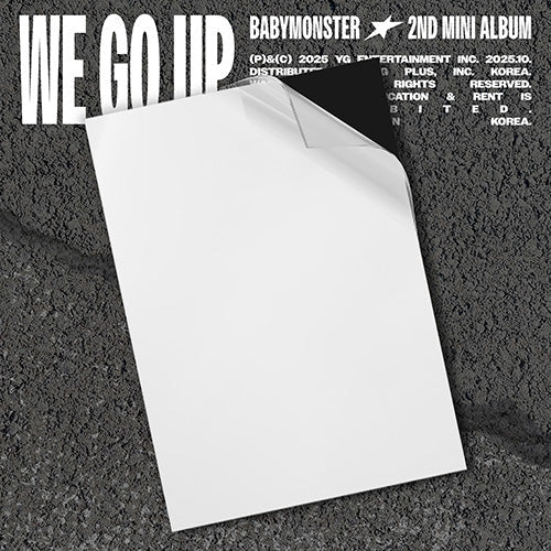 BABYMONSTER - We Go Up [We +KNPOPS POB] - K - Moon