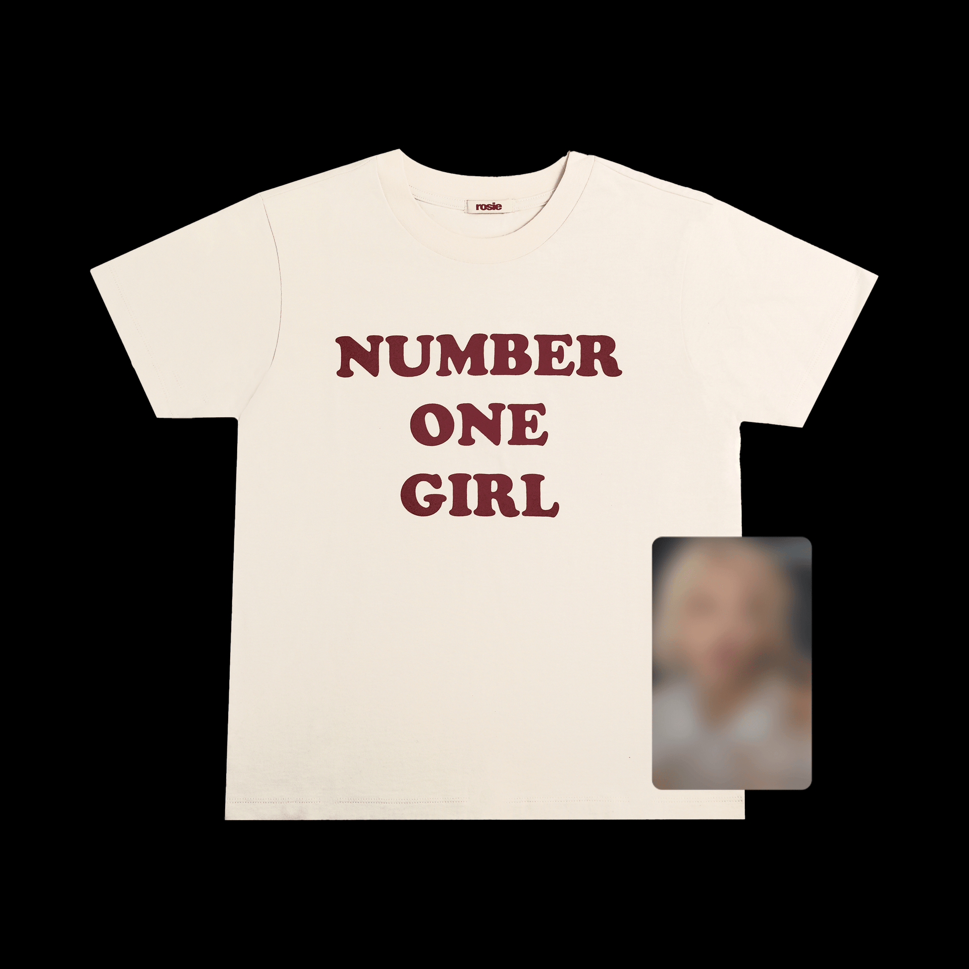 BLACKPINK ロゼ rosie Number One Girl Tシャツ blackpink-rose-rosie-number-