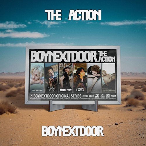 BOYNEXTDOOR - The Action [+ FRAME Weverse POB] - K - Moon