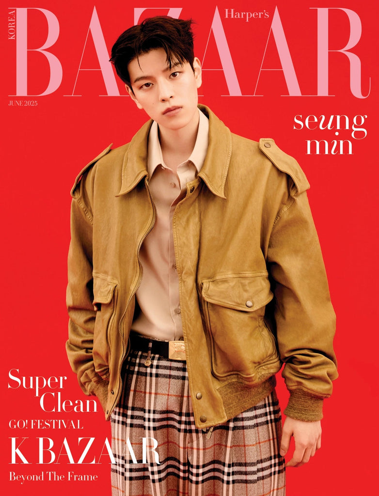 HARPER'S BAZAAR Korea/ 06 - 2025 / Stray Kids SEUNGMIN - K - Moon