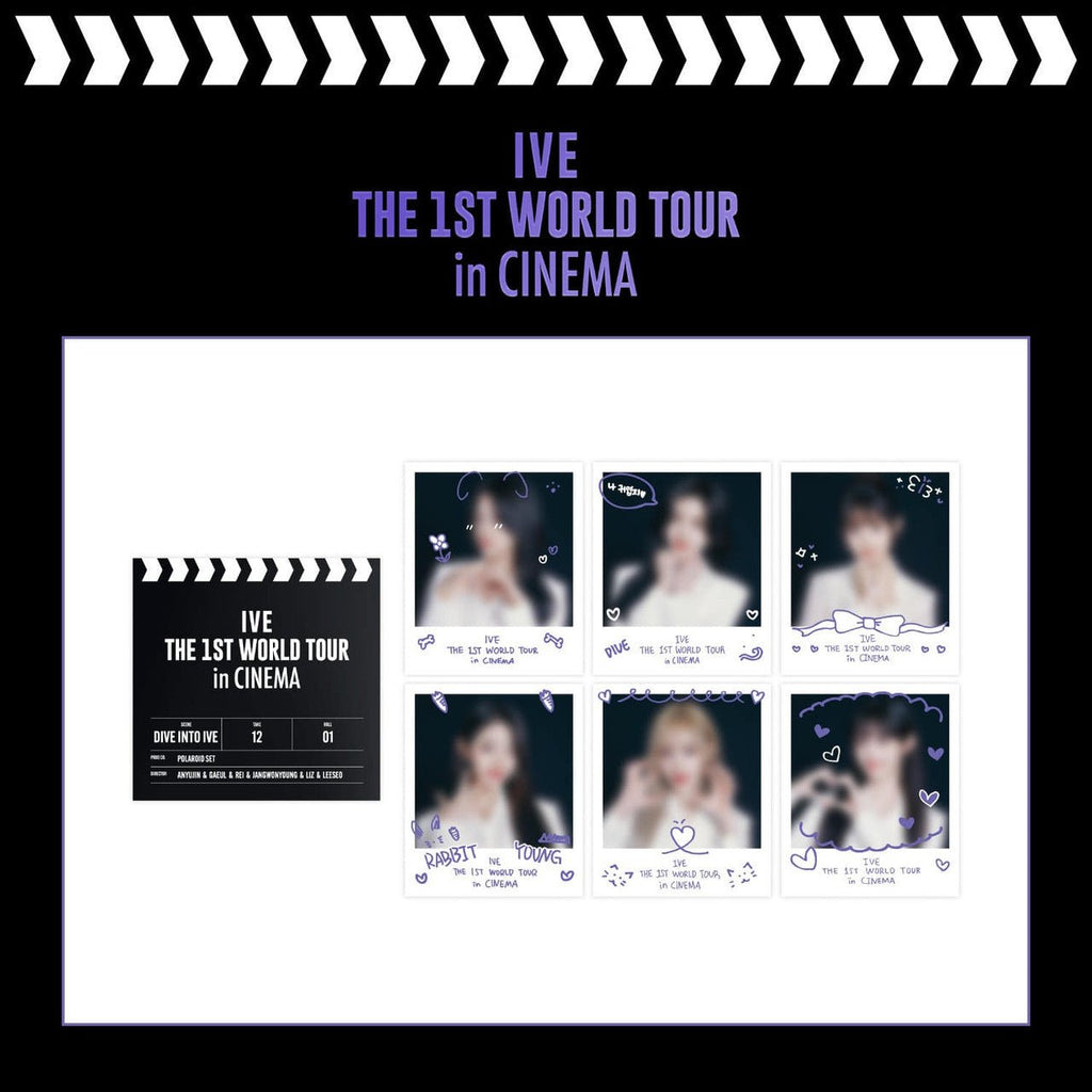 IVE - [THE 1ST WORLD TOUR in CINEMA] MD : Polaroid SET - K - Moon