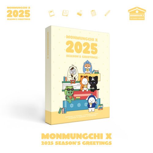 MONSTA X - MONMUNGCHI X 2025 Season's Greetings [+ Starship POB] - K - Moon