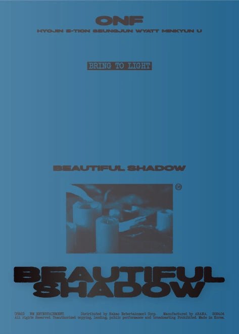 ONF - Beautiful Shadow [first press] - K-Moon