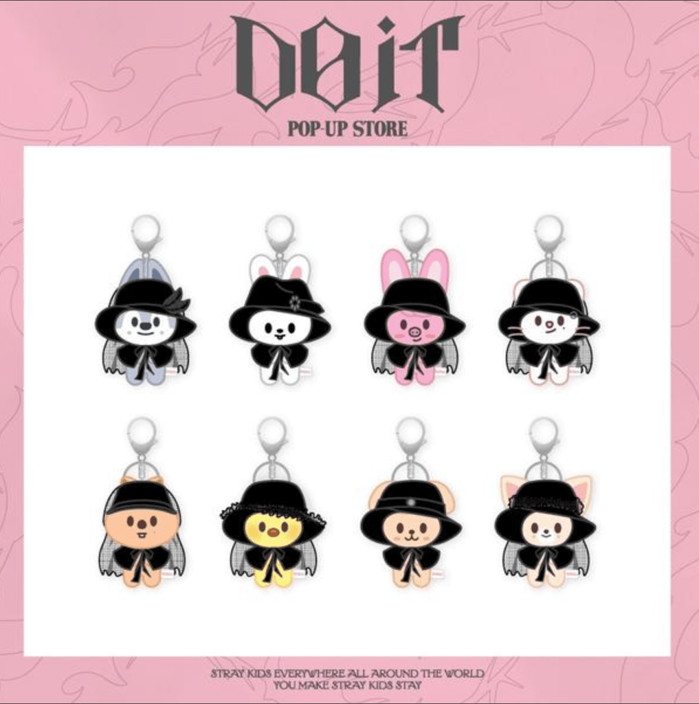 STRAY KIDS - 'DO IT' Pop - Up Store COSTUME KEYRING - K - Moon