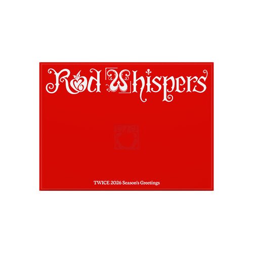 TWICE - 2026 Season's Greetings [RED WHISPERS] +MK POB - K - Moon