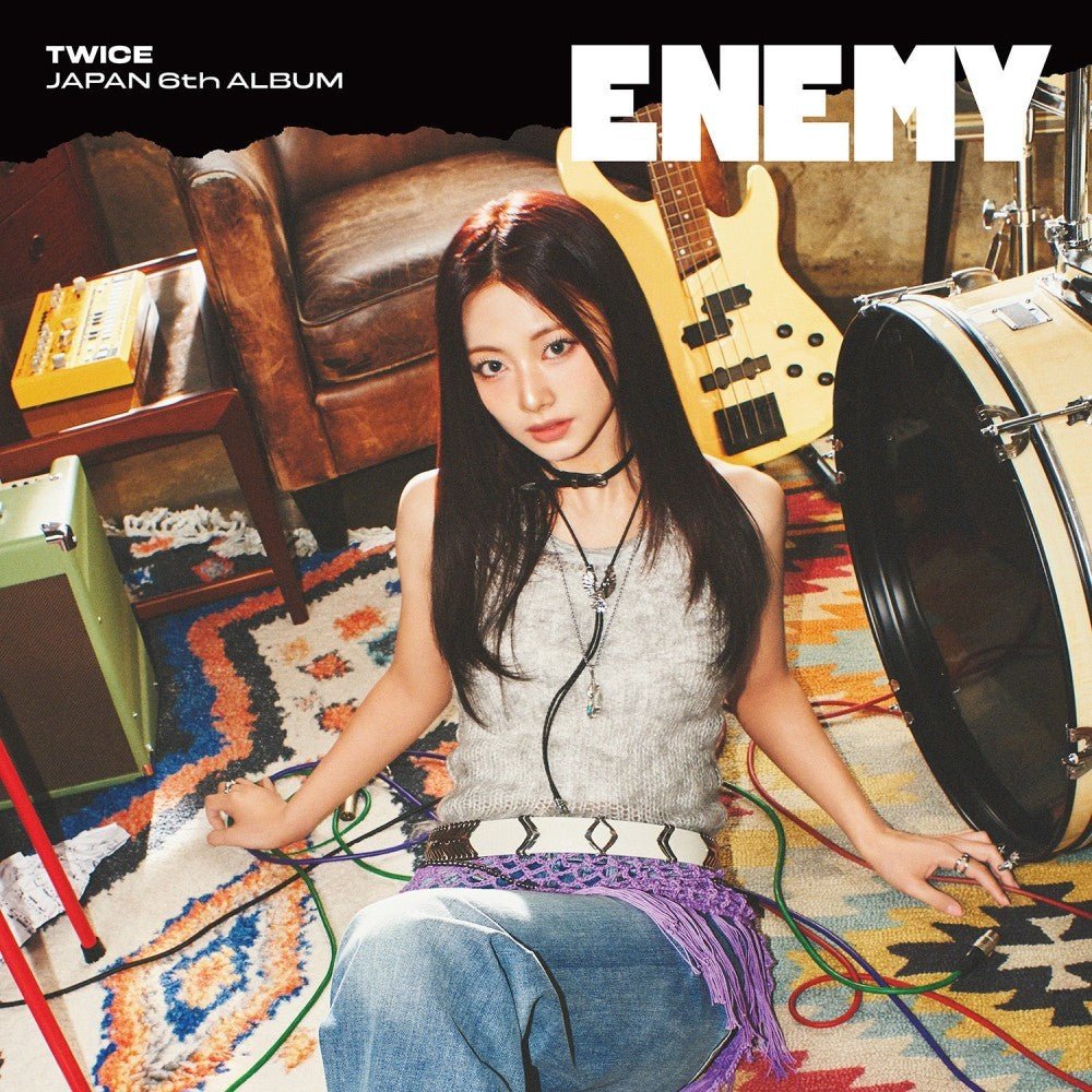 TWICE - Enemy [Solo Jacket Limited] +JYP Japan POB – K-Moon