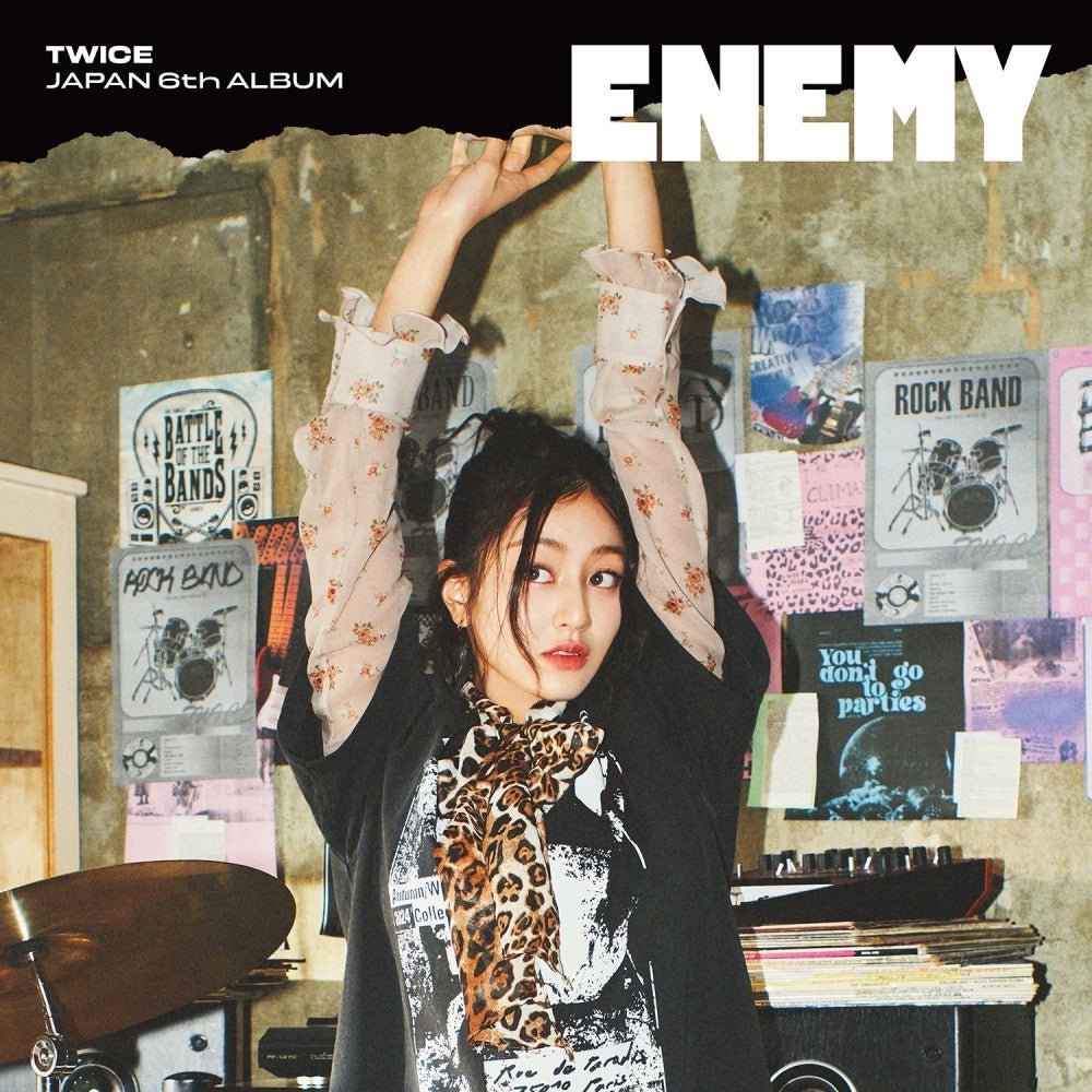 TWICE - Enemy [Solo Jacket Limited] +JYP Japan POB – K-Moon