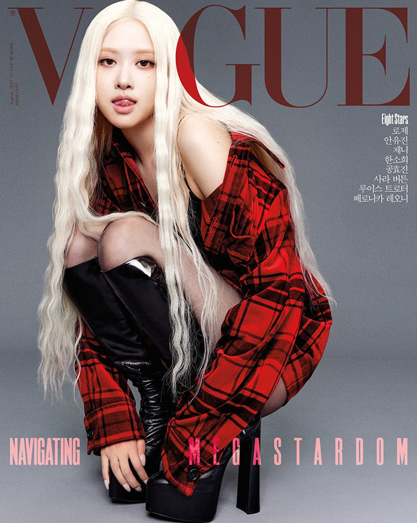 VOGUE KOREA/ 08 - 2025 /BLACKPINK Rosé - K - Moon