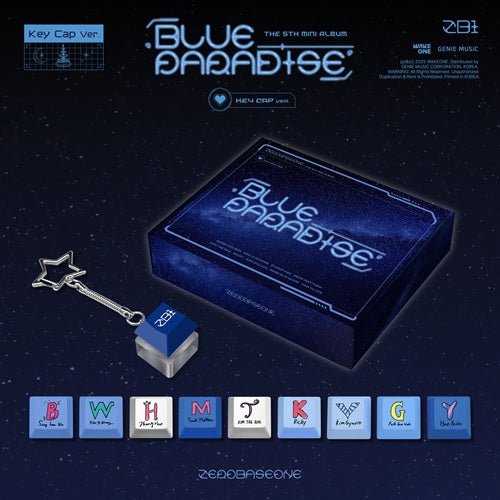 ZEROBASEONE - Blue Paradise [Key Cap] - K - Moon