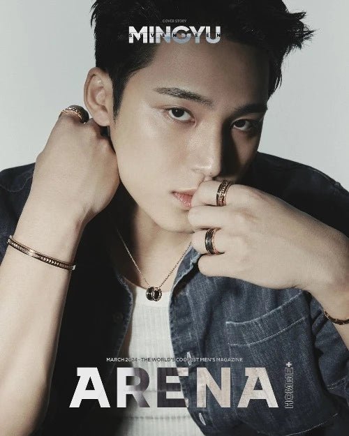 ARENA Homme + / 03-2024 / SEVENTEEN Mingyu - K-Moon