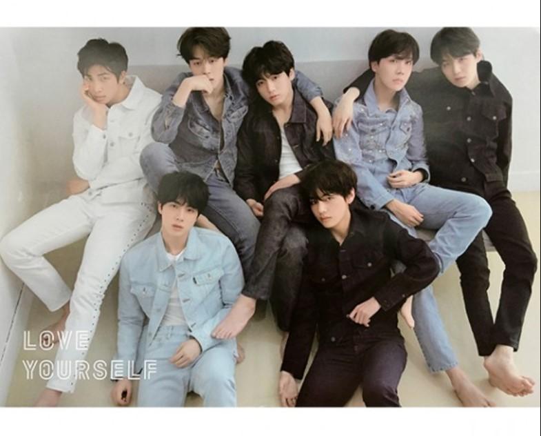 BTS - Official poster - Love Yourself Tear - R - K-Moon