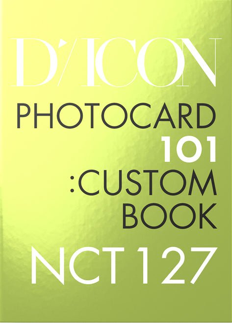 D'ICON Photocard 101 : Custom Book - K-Moon