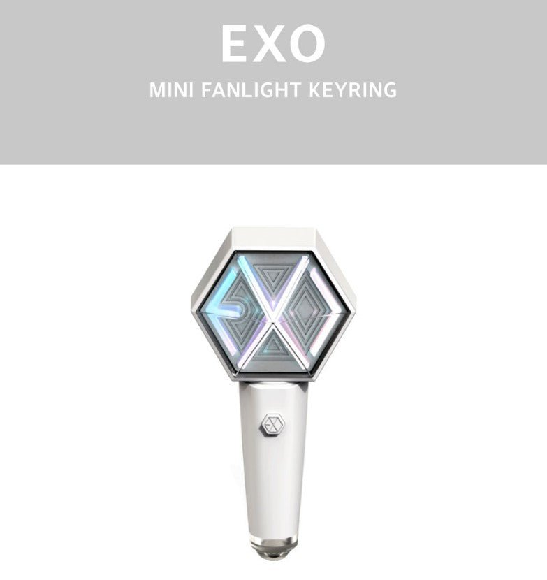 EXO - Mini Fanlight Keyring - K-Moon