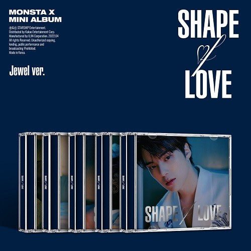 MONSTA X - Shape Of Love [jewel version] - K-Moon