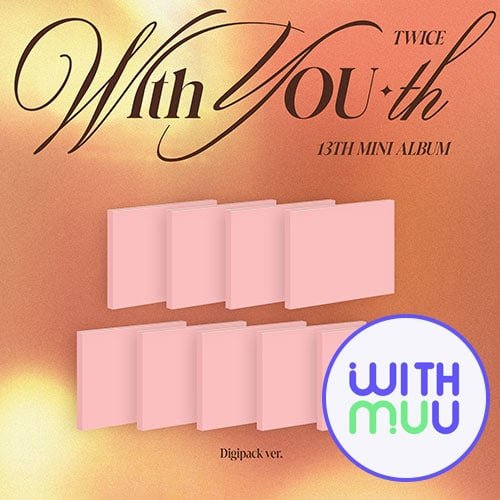 TWICE - With YOU-th Digipack [+WM POB] - K-Moon